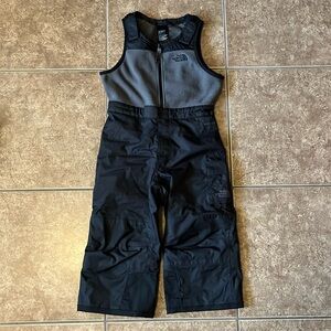 The North Face, 3T Unisex, Bibbed Snow Pants, Gentle Used